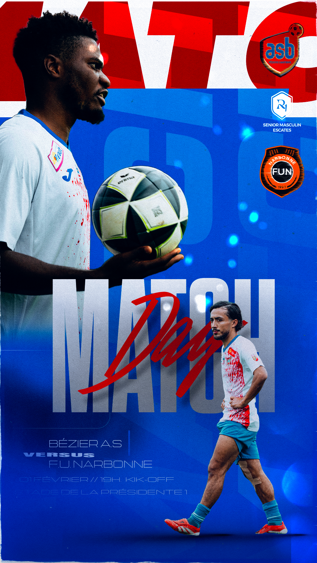 affiche de joueur personnalisée